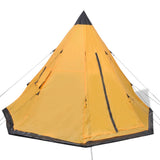 Vidaxl Tent 4 Personne jaune