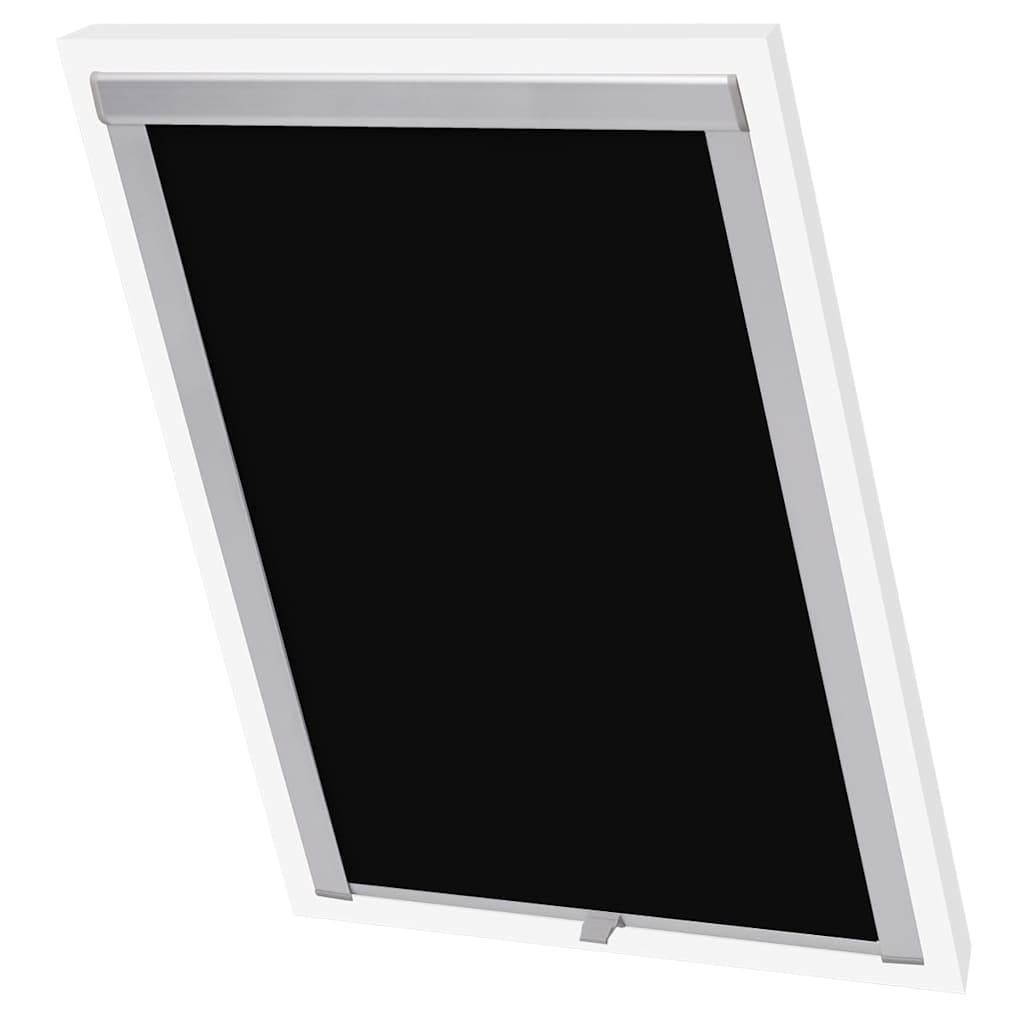 Vidaxl Roller Blind Damming Black M04 304