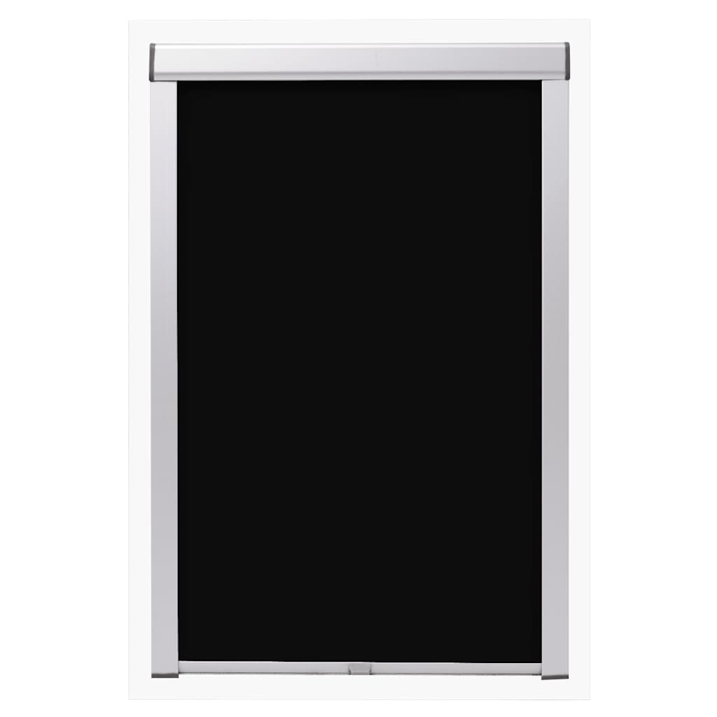 Vidaxl Roller Blind Damming Black M04 304