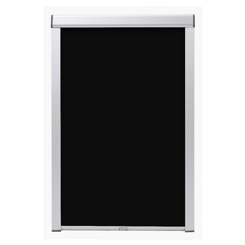 Vidaxl Roller Blind Black P08 408