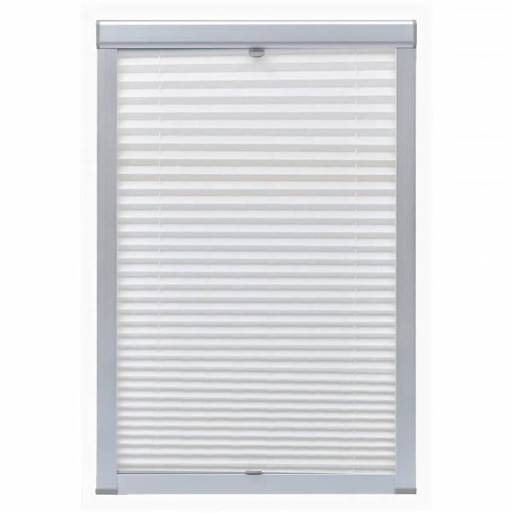 Vidaxl Roller Blind White C02 plisado plisado