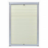 Vidaxl Roller Blind Plited Cream C02