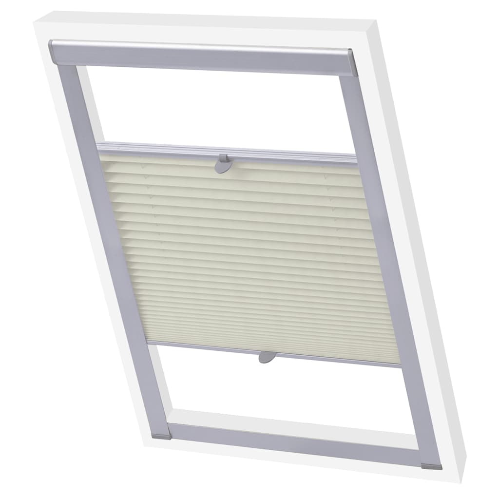 Vidaxl Roller Blind Pexed Cream S08 608