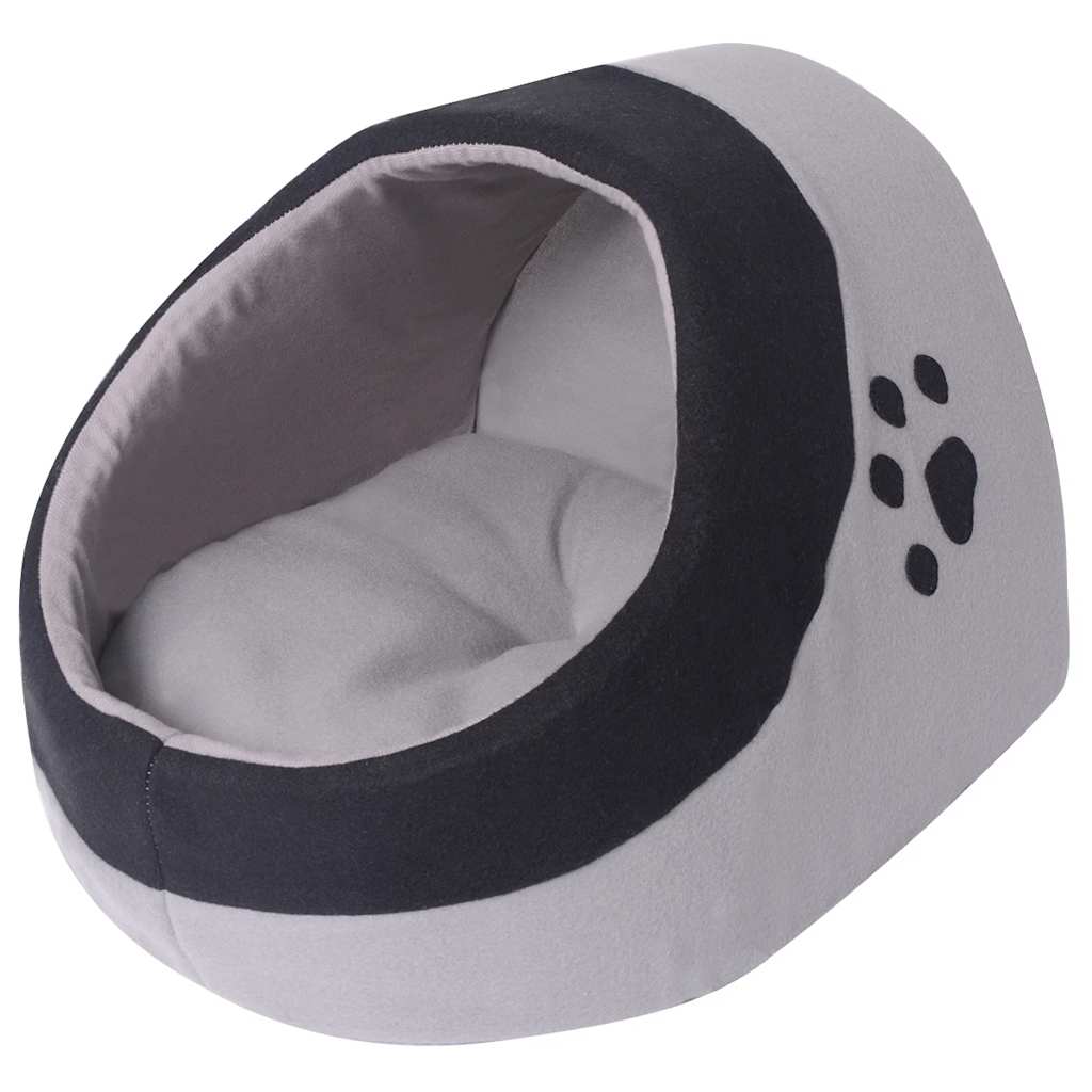 Vidaxl Cat Basket m gro a schwaarz