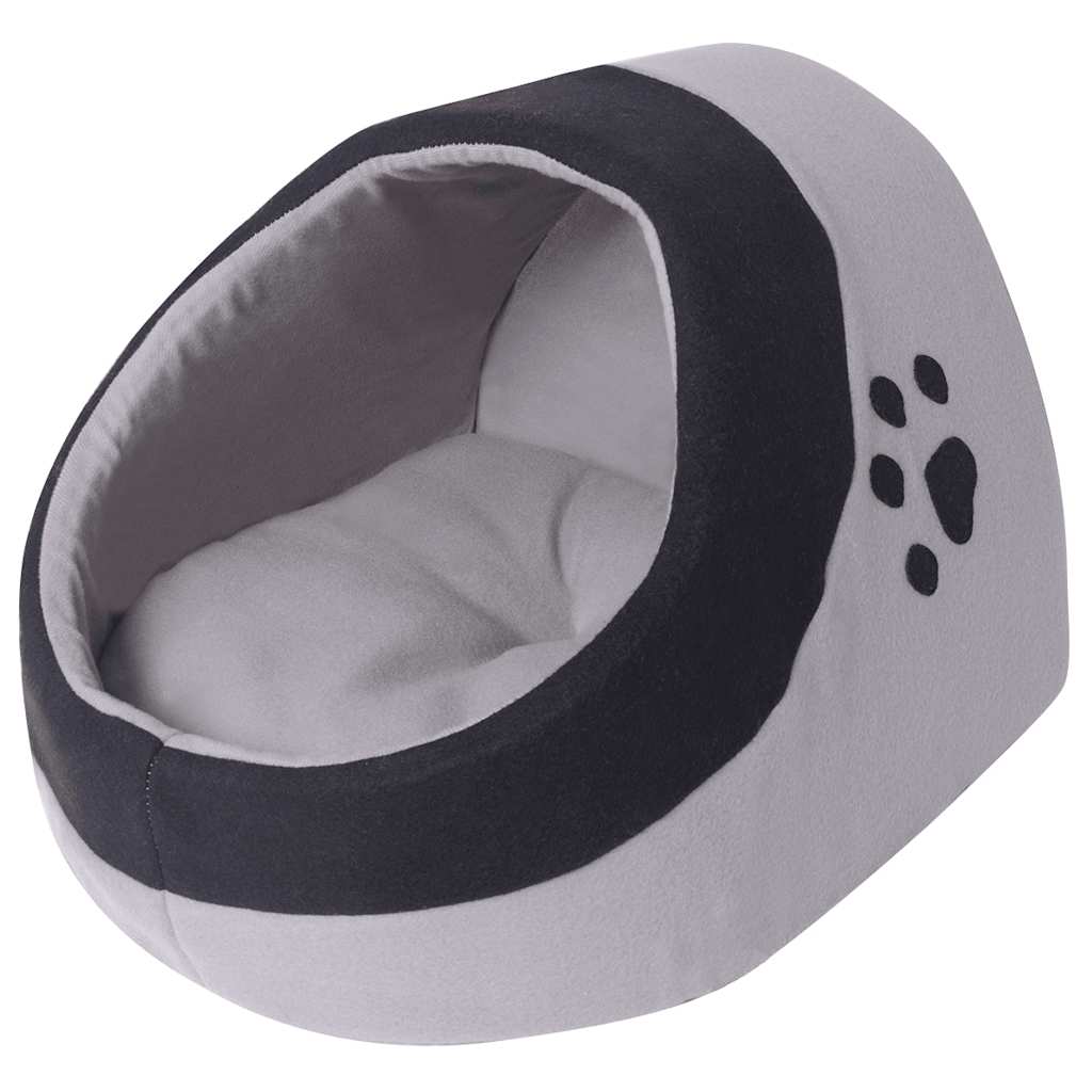 Vidaxl Cat Basket L Gris et noir