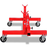 Vidaxl Mobil Axle Support Leg Red