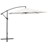 VidaXL Zweefparasol 3 m zandwit