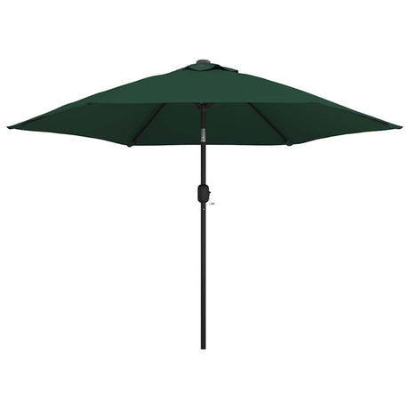 Parasol flottant vidaxl avec LED 3,5 m vert