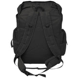 Vidaxl Rucksack Army Stil 65 L Schwaarz