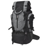 Vidaxl Rucksack wanding xxl 75 l schwaarz a gro