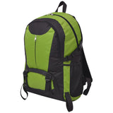 Zaino per escursioni vidaxl 40 l nero e verde