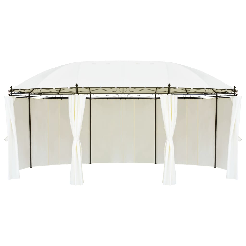 Vidaxl arbor 530x350x265 cm cream white