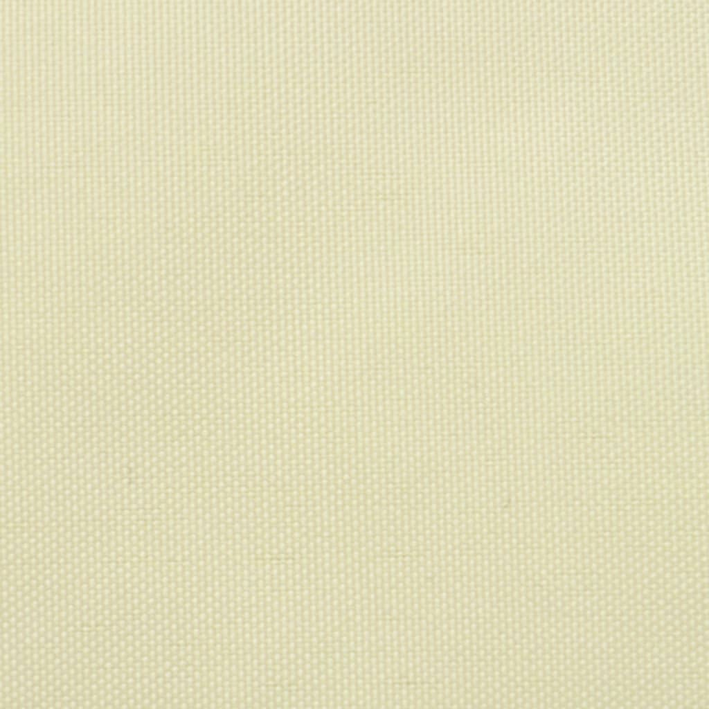 VidaXL Balkonscherm Oxford textiel 75x400 cm crème