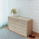 VidaXL shoe storage bench 80x24x45 cm oak colored