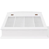 VidaXL cutlery drawer MDF White Baroque style