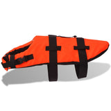 Vidaxl Dog Swimming gilet s arancione