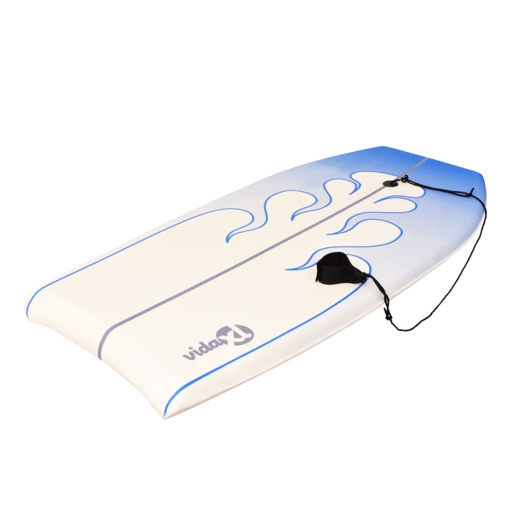 VidaXL Bodyboard blauw 104 cm