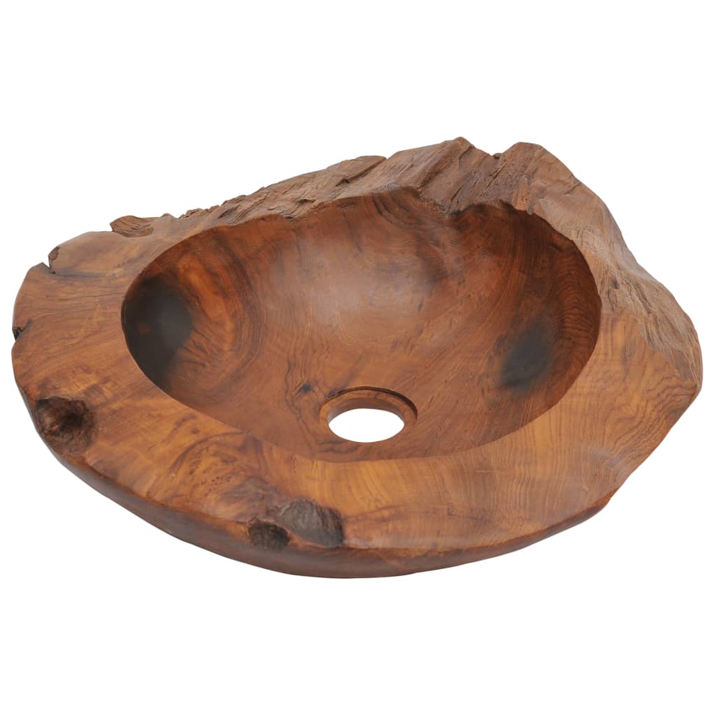 VidaXL Washbasin 45 cm Solid teak