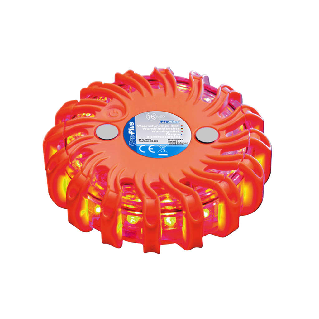 Proplus Warnung Disc 16 LED Orange 540322