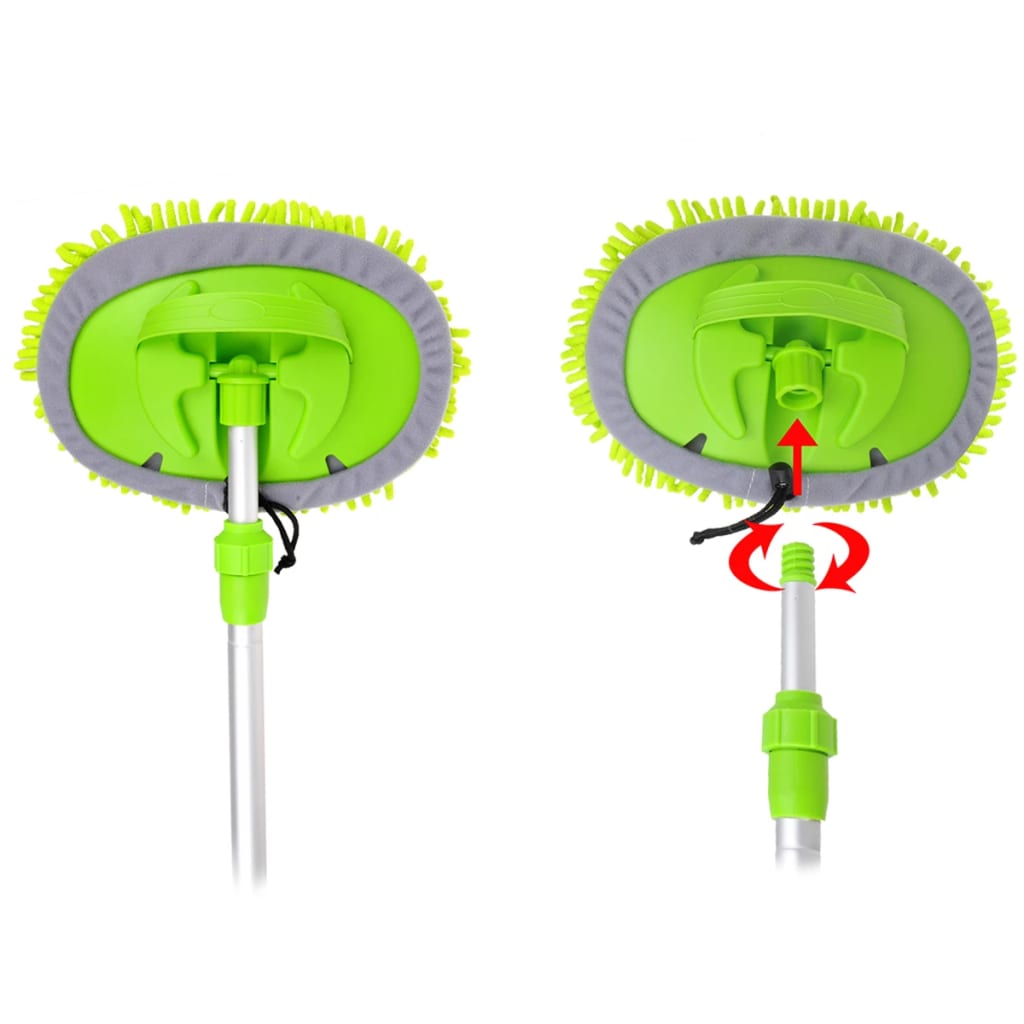 Brosse de lavage de Proplus avec poignée télescopique 1,65 cm