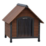 @pet @pet hund loft med plastikflapper rustique 102x82x87 cm brun