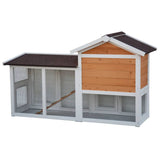 @pet @pet Rabbit Loft Queensland 147x53x85 cm hvit og brun