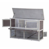 @Pet @Pet Rabbit Loft Bigfoot 137x50x85 cm Wood White