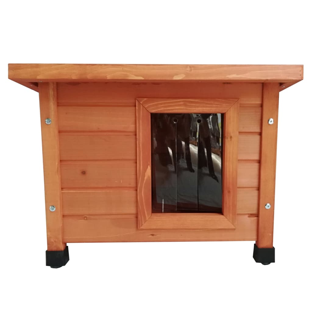 @pet @pet chat loft for Outside XL 68.5x54x51.5 cm Brown en bois