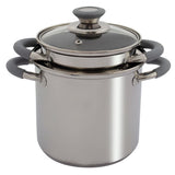 Eurotrail 2-piece pan set Melrose stainless steel