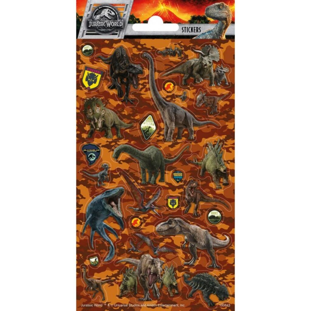 Totum Stickervel Jurassic World