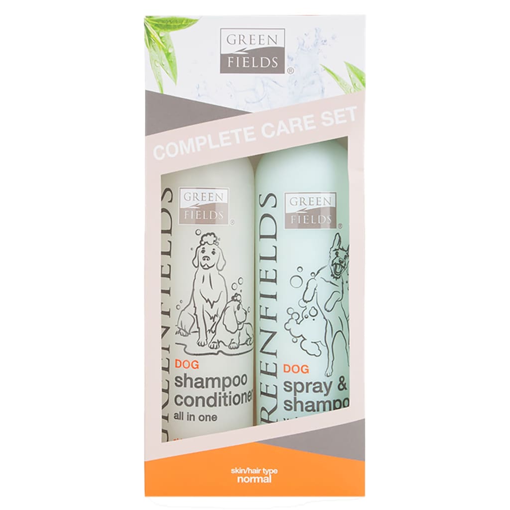 Greenfields Greenfields Dog Care Set Shampoo and Spray 2 x 250 ml