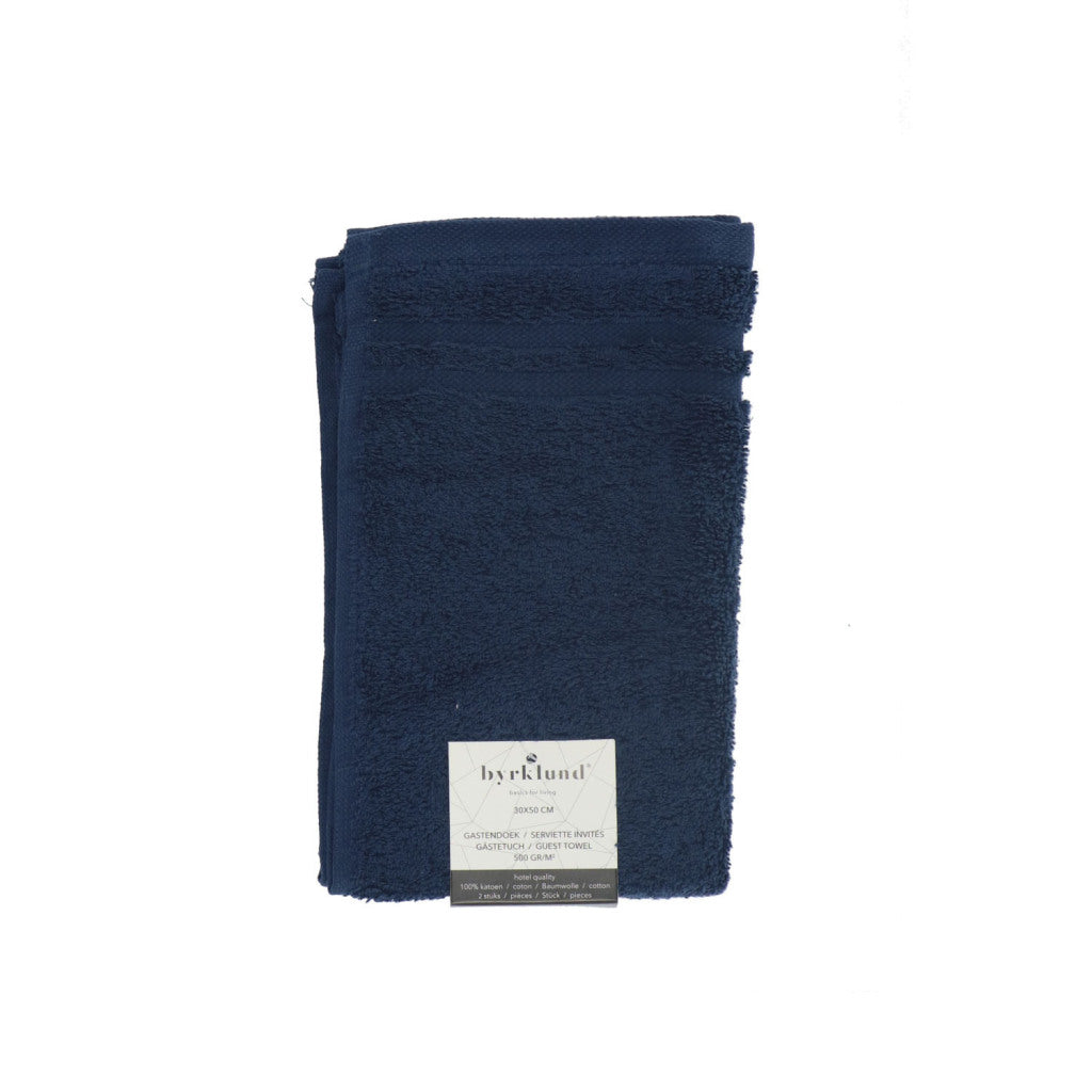 DIVERS BYRKLUND Guest Towel 2x Navy