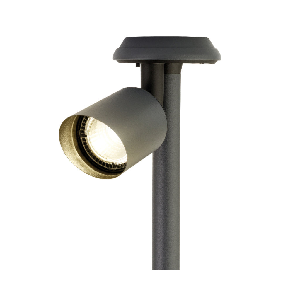 Lumineo Solar Garden Spot Black