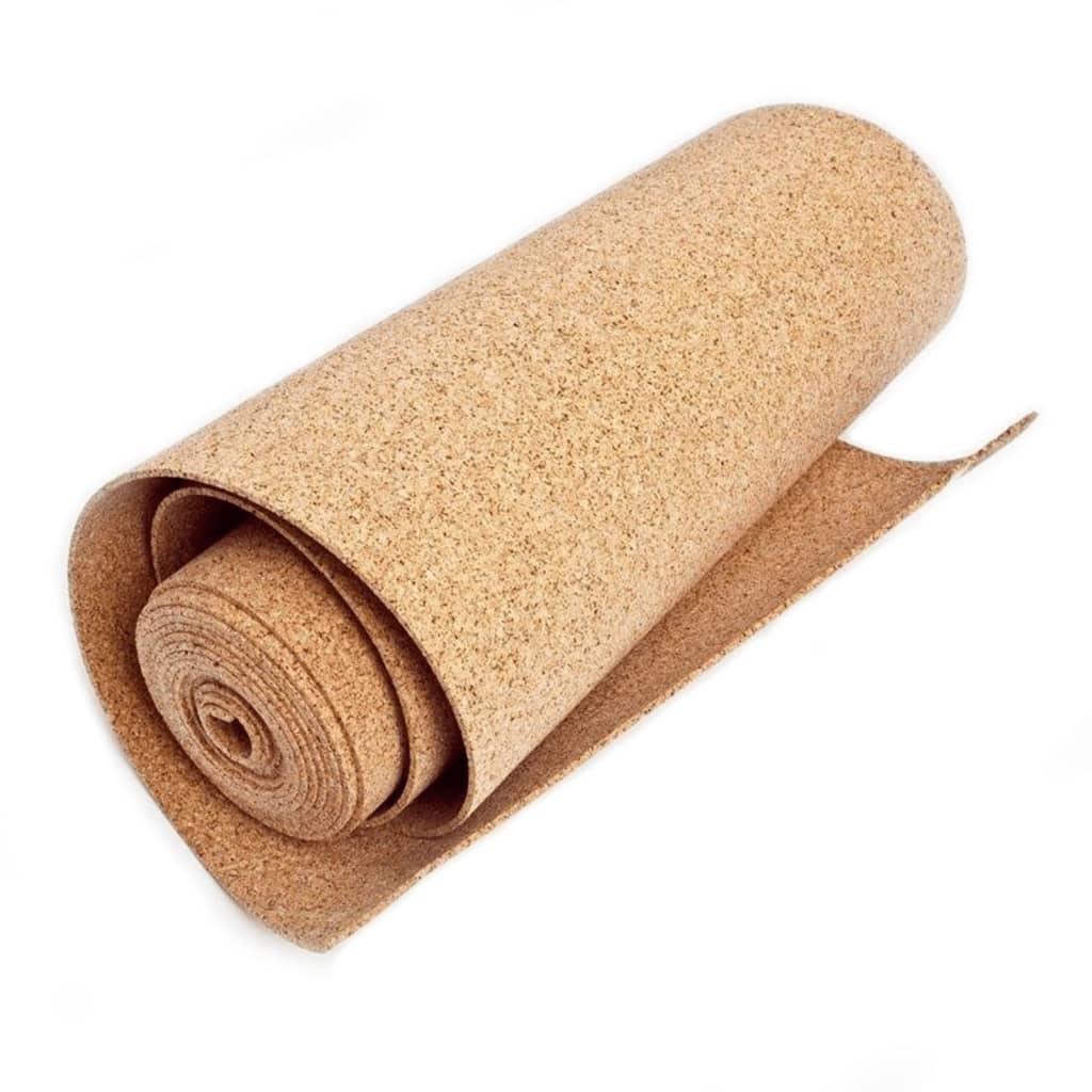 Mur nord Noordwand Korkrol Cork naturel 6 mm brun