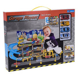 Anbud Toy Tender Toys Toy Set med 4 bilar 62x31x33 cm grå och blå