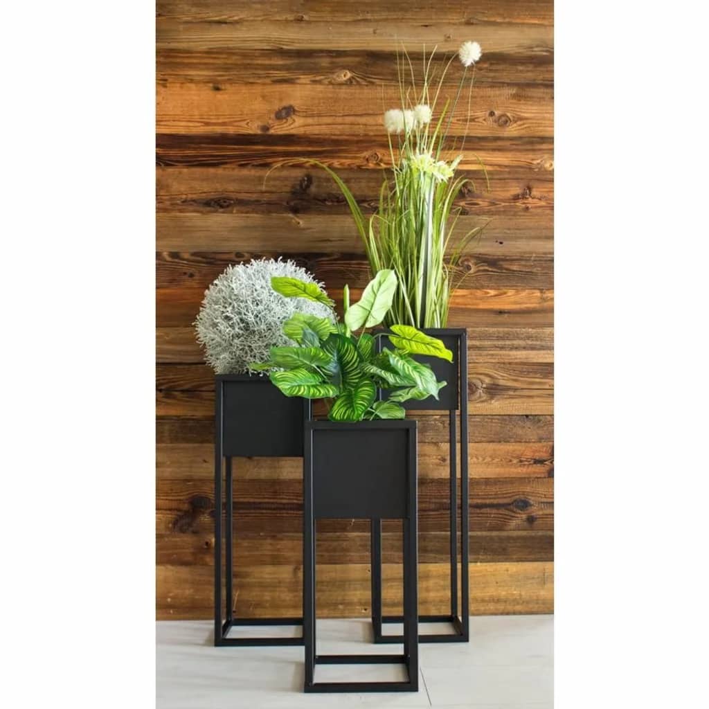 Collezione H S Collezione H f Flowerpot su 60 cm di nero standard nero