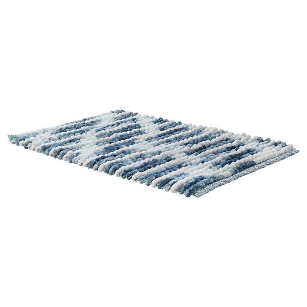 Basic Sealskin Vintage Badmat 50x80 cm Blauw