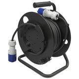 Proplus cable reel plastic black