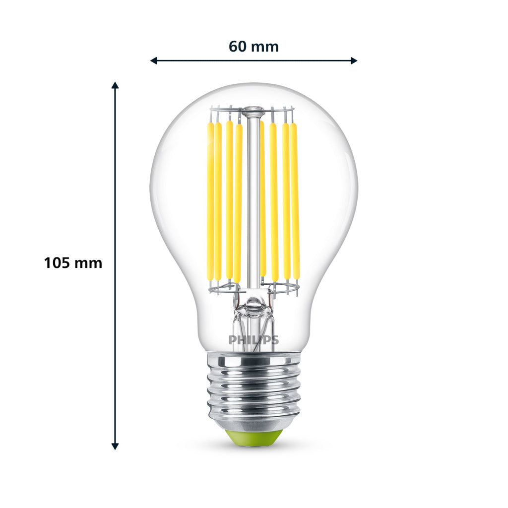 Philips LED CLA 60W A60 E27 4000K CL EELA SRT4 LYSING