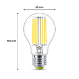 Philips LED CLA 60W A60 E27 4000K CL EELA SRT4 Verlichting