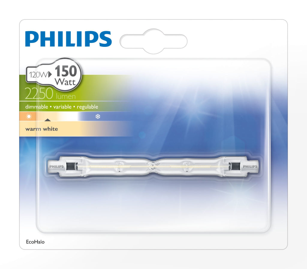 Philips Halo Linear 140.0W R7S 118mm 230V 1PF 12 Belysning