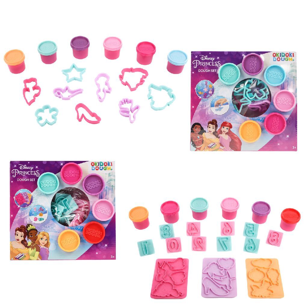 Disney Princess Okidoki Formulaires de pâte + Nombres 2