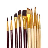 Nassau Professional brushes 10 pieces