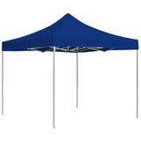 Vidaxl Partytent Profesionalno zložljivo 3x3 M aluminijasta modra