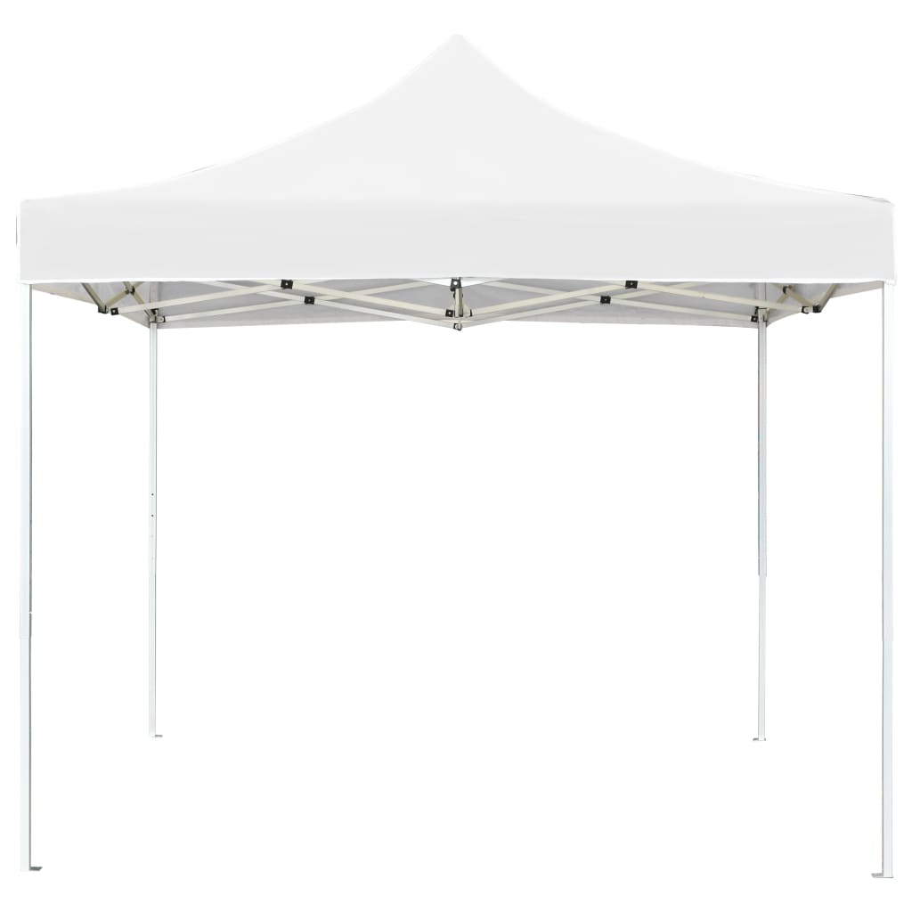 Vidaxl Partytent professionell faltbar 3x3 m Aluminium weiß