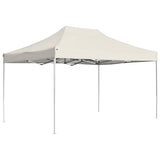 Vidaxl partyTent professionellt vikbar 4,5x3 m aluminiumkräm