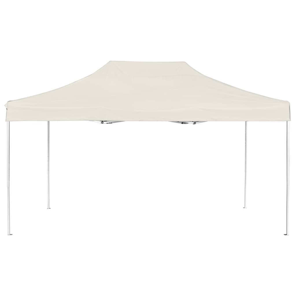 Vidaxl partyTent professionellt vikbar 4,5x3 m aluminiumkräm