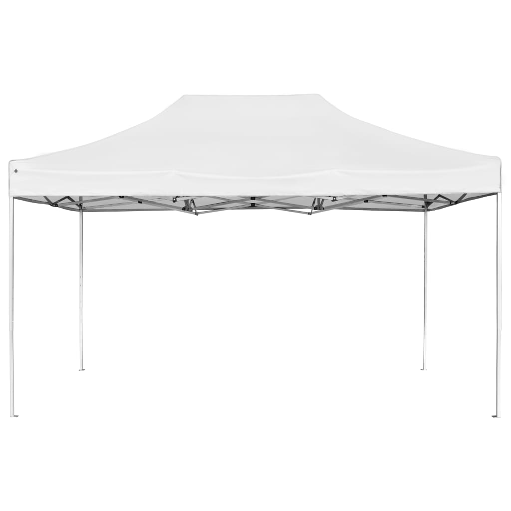 Vidaxl PartyTent pliable professionnellement 4,5x3 m en aluminium blanc