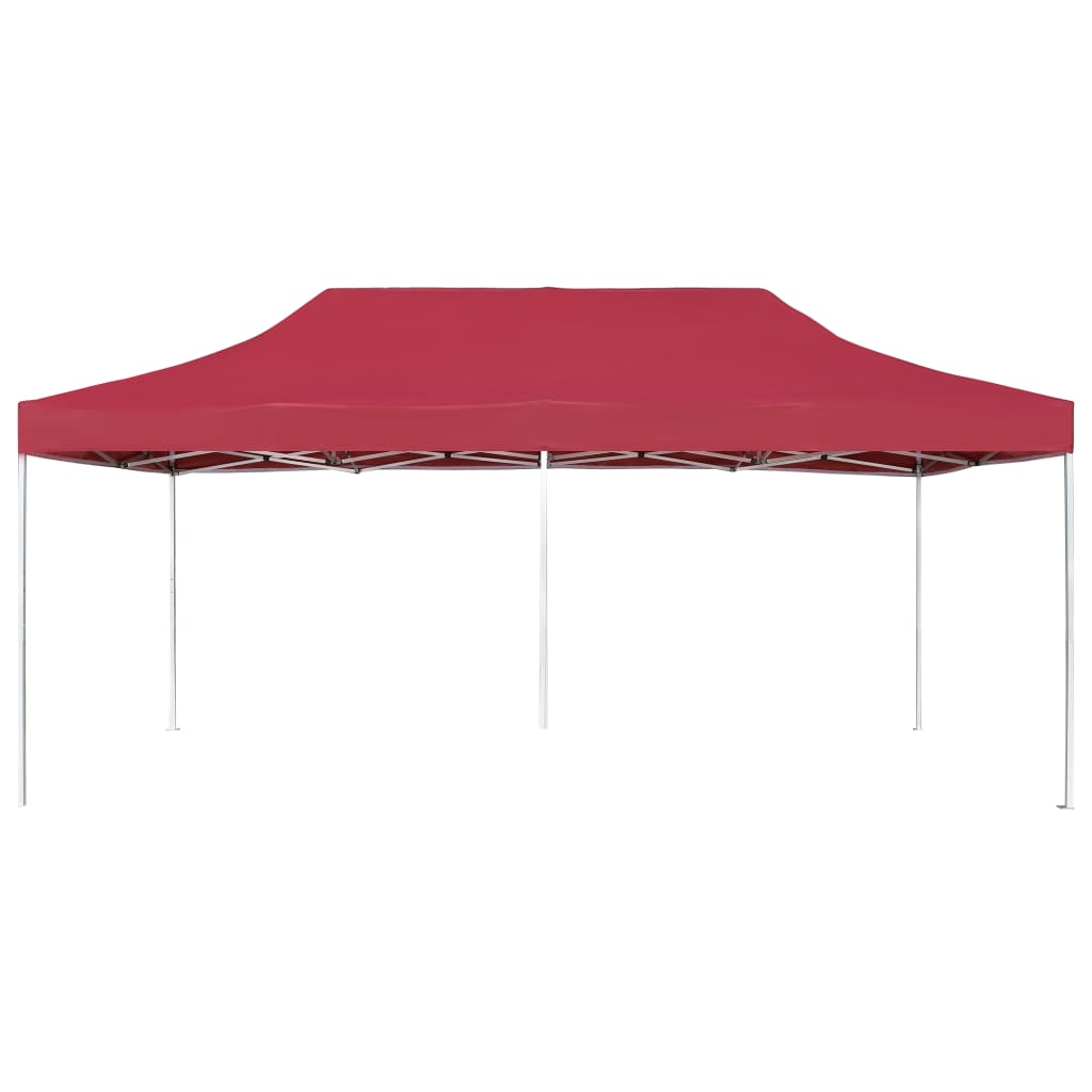 Vidaxl PartyTent profesionálně skládací 6x3 m hliníkové víno Rood