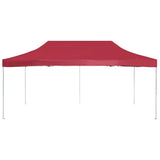 Vidaxl PartyTent profesionálně skládací 6x3 m hliníkové víno Rood